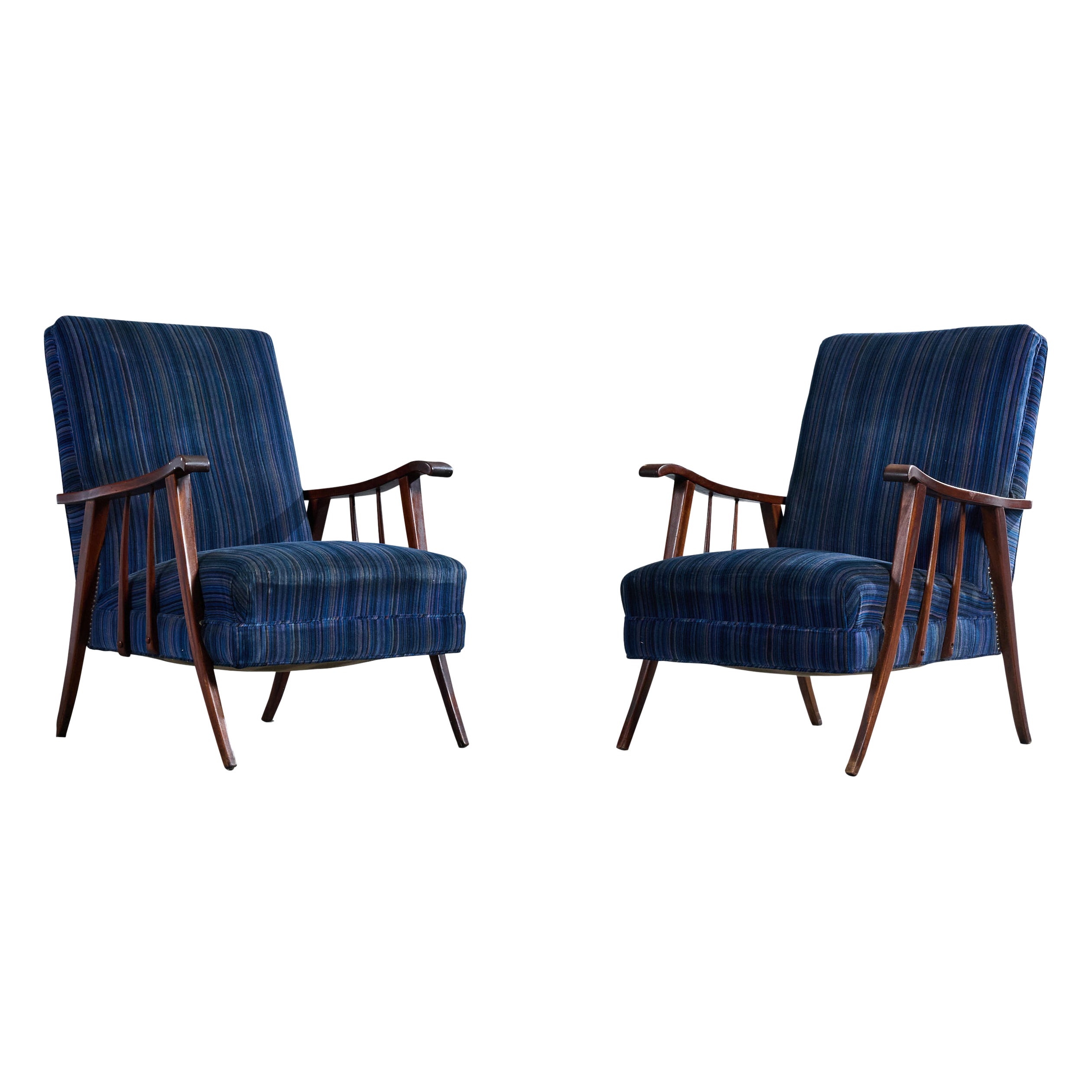 Design/One, chaises longues, Wood, tissu, Argentine, 1950