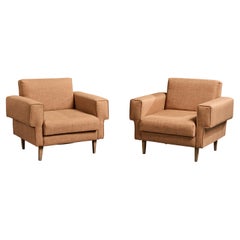 Design/One, chaises longues, Wood, tissu, Argentine, 1960