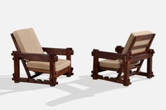 Design/One, chaises longues, Wood, tissu, Argentine, 1970