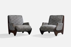 Design/One, chaises longues, Wood, tissu, Argentine, 1970