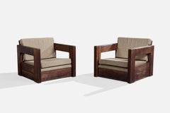 Design/One, chaises longues, Wood, tissu, Argentine, 1980