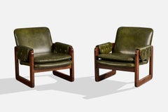 Diseñador argentino, Sillas de salón, Madera, Vinilo, Argentina, 1970s