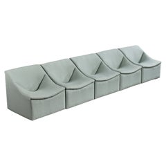 Argentine Designer, Modular Sofa, Fabric, Argentina, 1970s