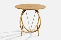 Argentine Designer, Side Table, Metal, Argentina, 1960s