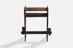 Argentine Designer, Side Table, Wood, Argentina, 1970s
