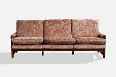 Argentine Designer, Sofa, Fabric, Wood, Fabric, Argentina, 1970s