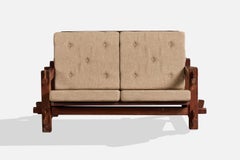 Divano di design argentino, Wood, Fabrice, Argentina, anni '1970