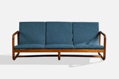 Diseñador argentino, Sofá, Madera, Tela, Argentina, Años 1970