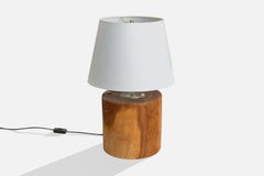 Designer argentino, Lampada da tavolo, Wood, Metallo, Argentina, 1960s