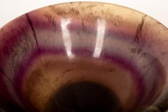 Arte Argentino: Cáliz de Fluorita Multicolor Tallado a Mano