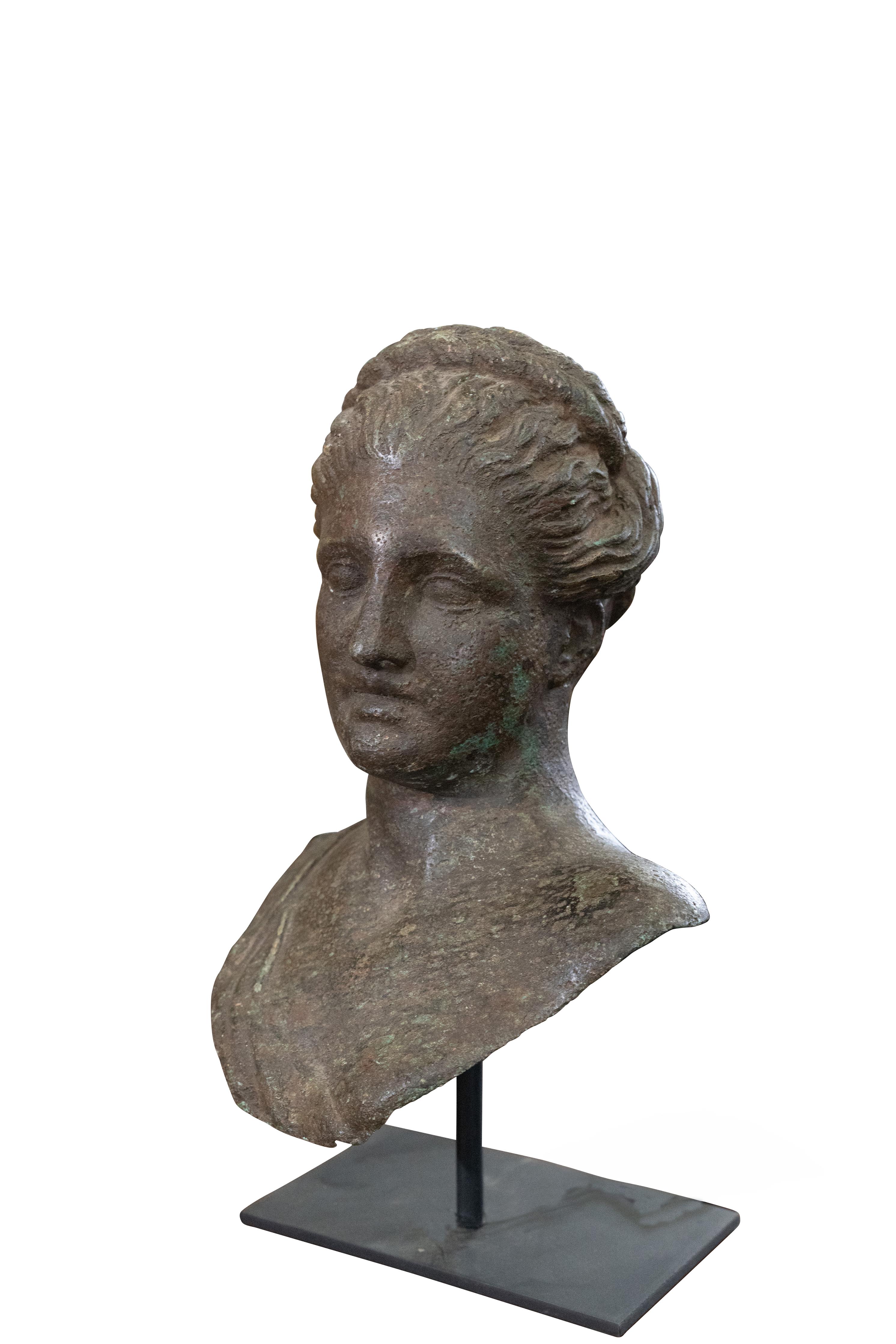 Argentinian Iron Bust im Zustand „Gut“ im Angebot in Round Top, TX