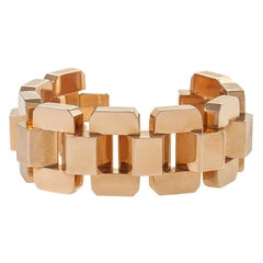 Argentinian Retro Rose Gold Bracelet