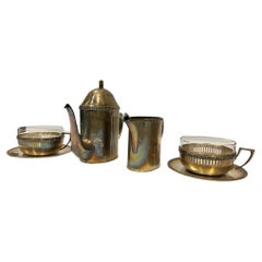 Used Argentor Art Nouveau coffee/tea set Vienna