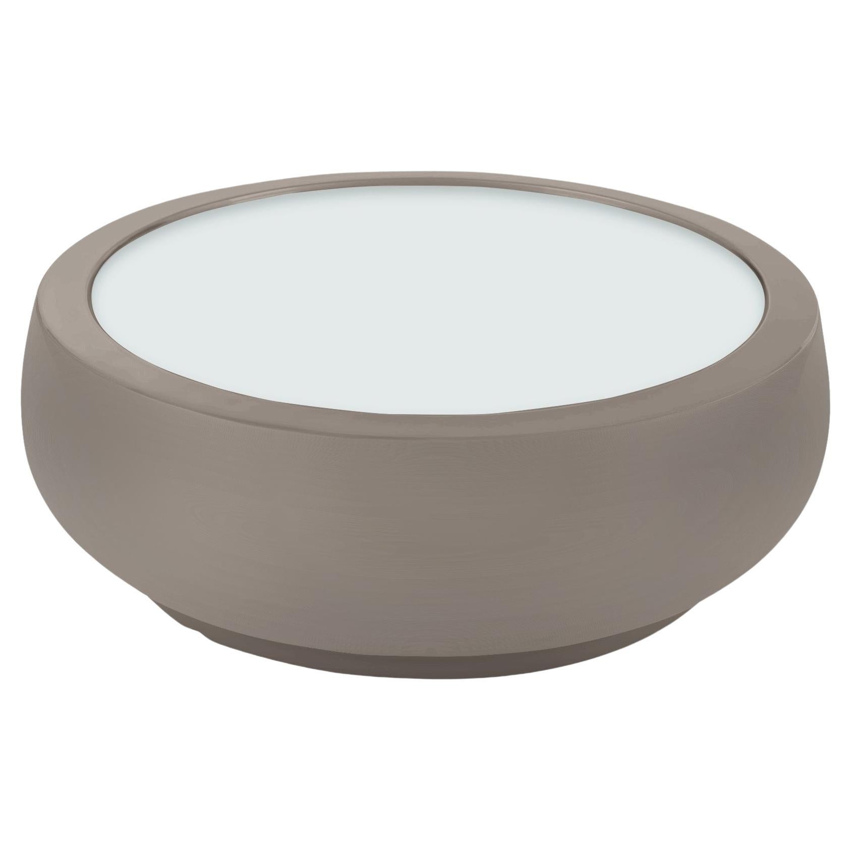 Table basse argil grise de Marcel Wanders