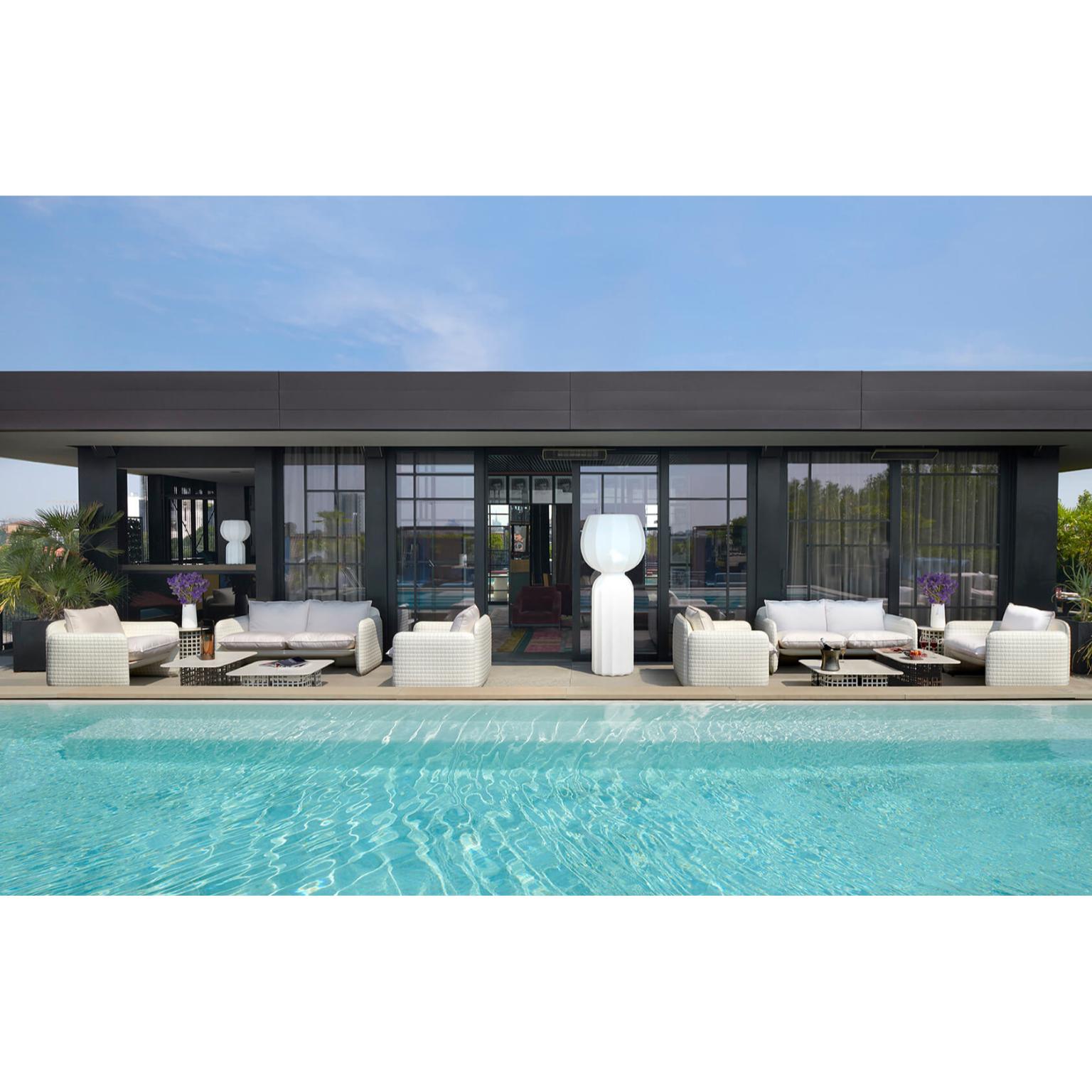 Argil Grey Mara Armchair by Lorenza Bozzoli For Sale 6