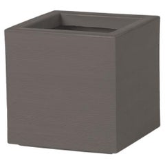 Argil Grey Quadra 45 Pot by Giò Colonna Romano