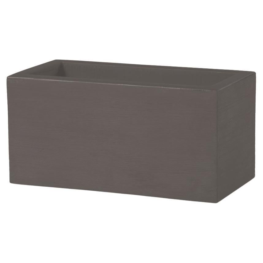Maceta Argil Gris Quadra 90 de Giò Colonna Romano