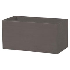 Argil Grey Quadra 90 Pot by Giò Colonna Romano