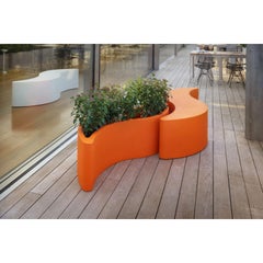 Argil Grey Wave Pot by Giò Colonna Romano
