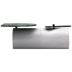 Argo Center Table in Marble and Metal