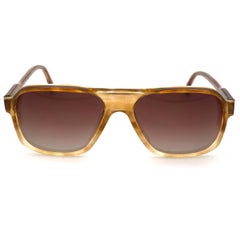 Gafas de sol vintage cuadradas Argos, Francia años 70