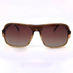 Argos quadratische Vintage-Sonnenbrille, Frankreich 70er Jahre