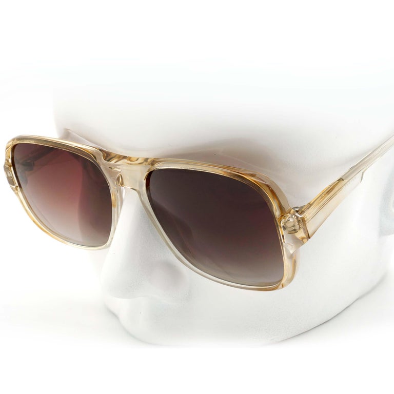 Argos square vintage sunglasses, France 70s For Sale at 1stDibs