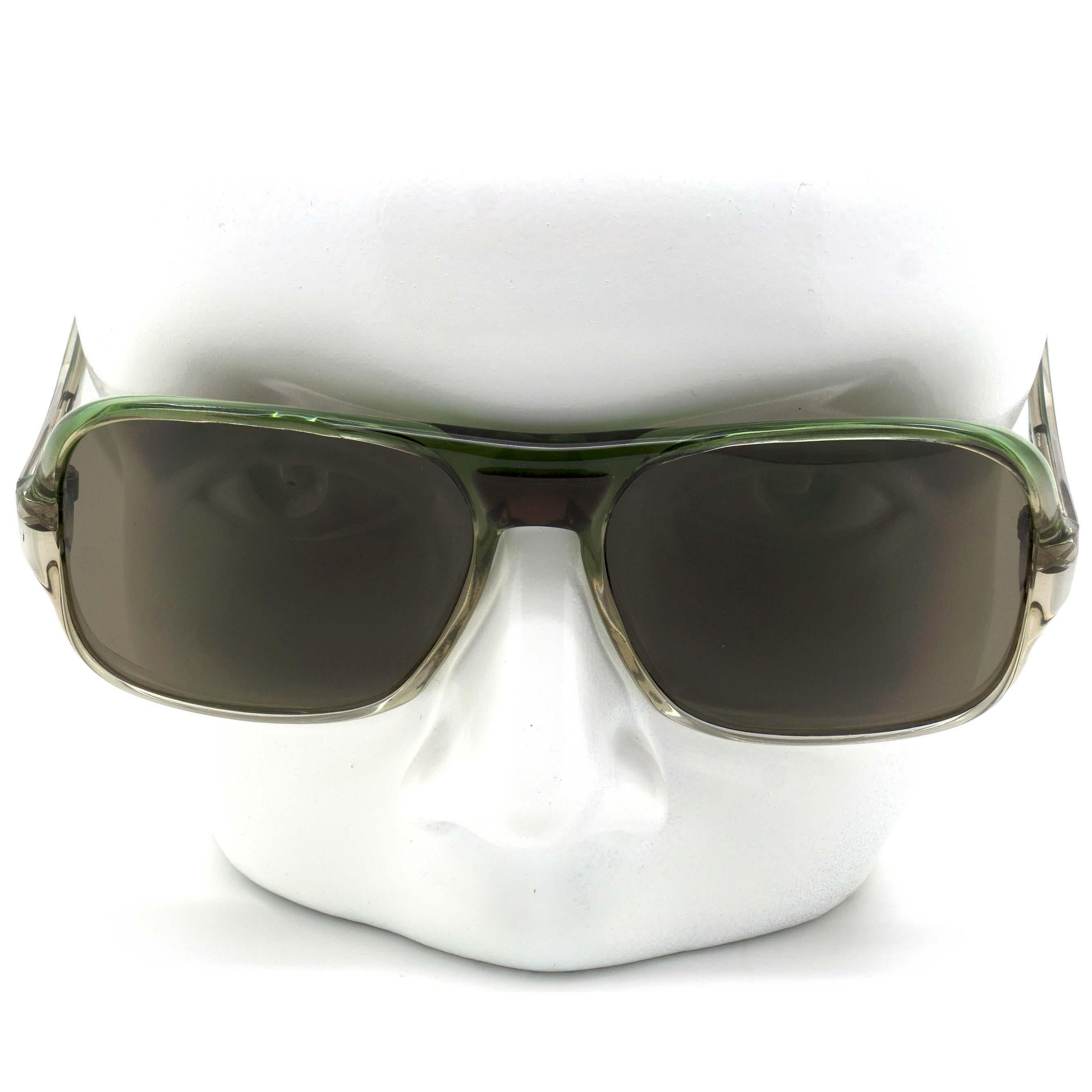  Lunettes de soleil vintage carrées Argos, France, années 70 Unisexe 