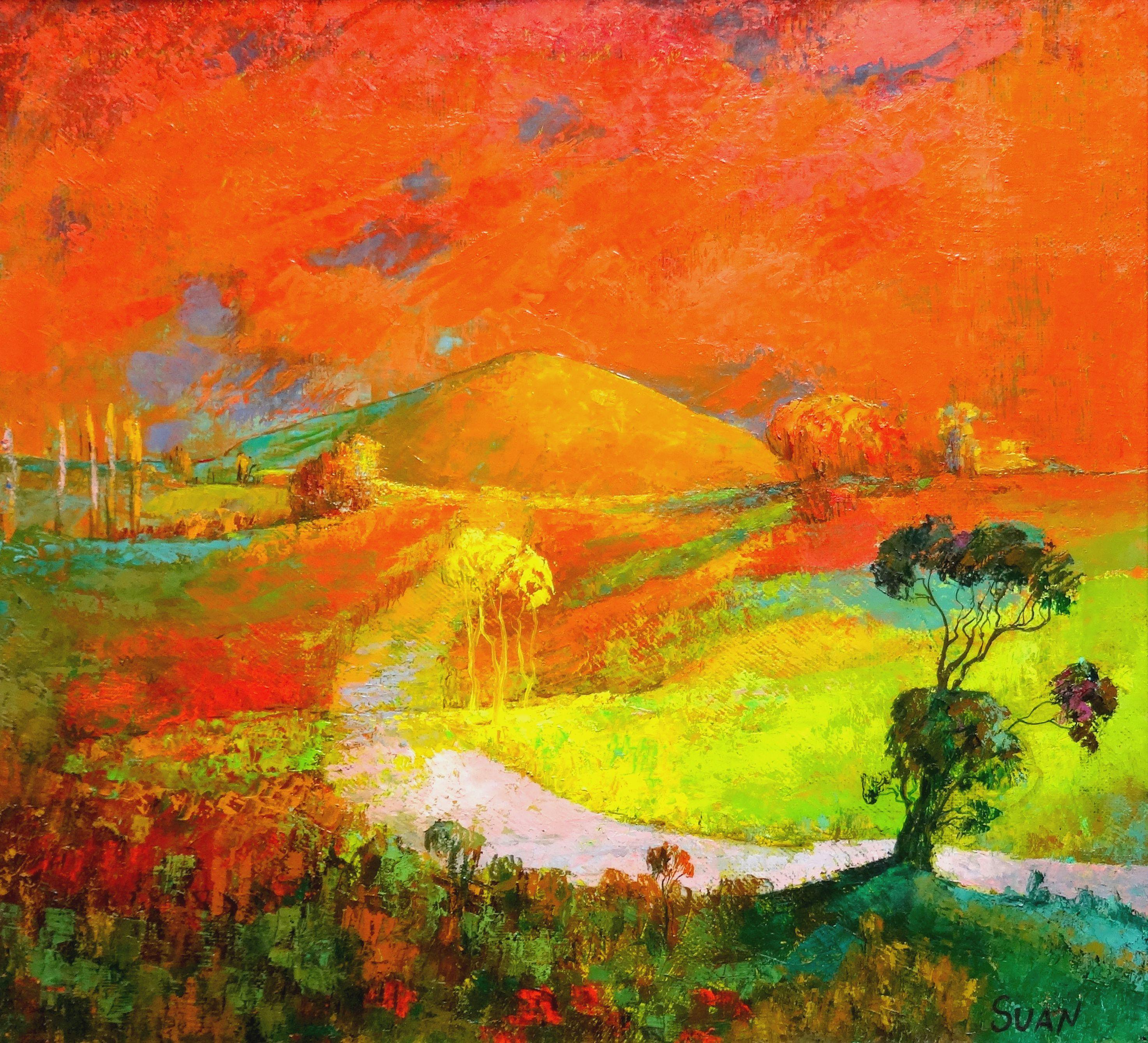 The road to nowhere. 2007, oil on canvas, 60x55 cm