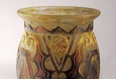 Argy Rousseau Glass Paste Art Deco