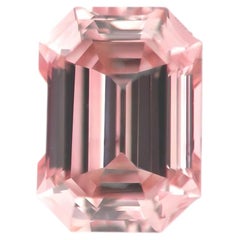 Argyle Australia 0.16ct Natural Loose Fancy Pink 6PR Diamond GIA Emerald Cut