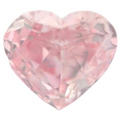 Argyle Australia 0.22ct Natural Loose Fancy Purple Pink 7P Heart SI2 Diamond