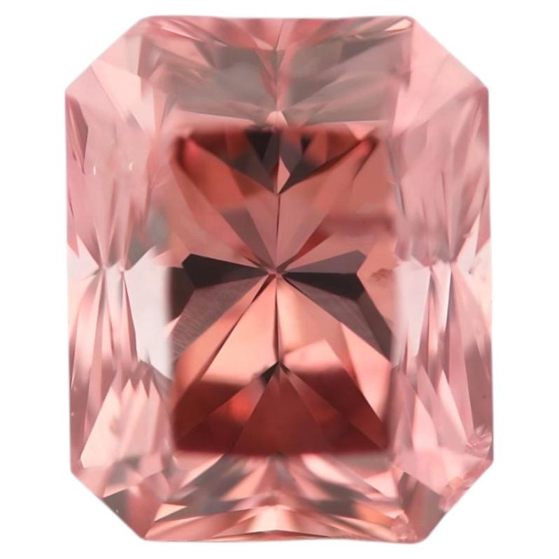 Argyle Australia 0.36ct Natural Loose Fancy Deep Orange Pink PC3 Diamond GIA For Sale