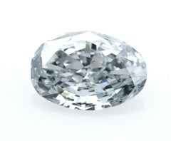 Argyle Blue Diamond - 0.28ct Natural Loose Fancy Gray Blue GIA SI1 Oval Rare