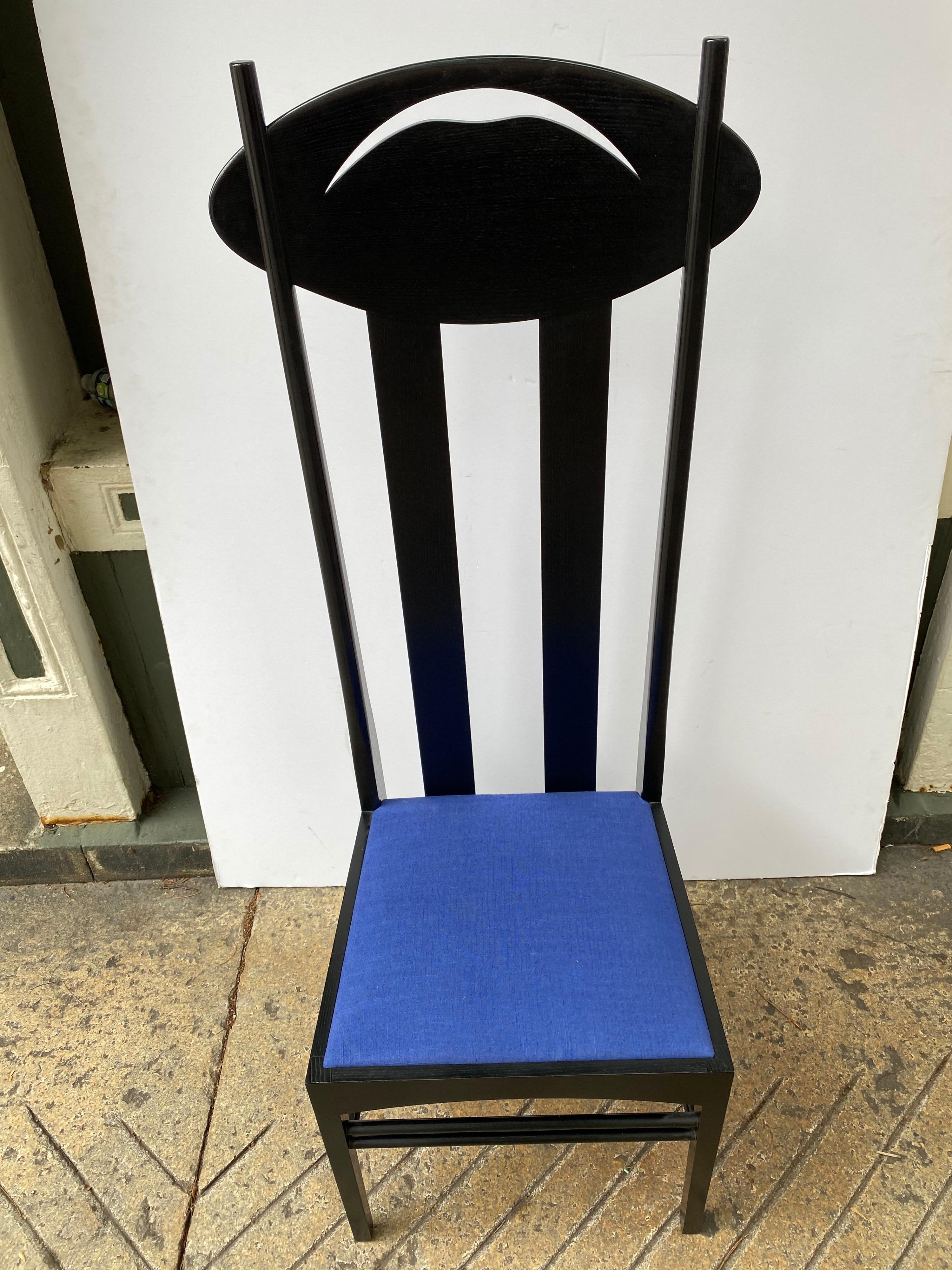 Italian Argyle Chair by Charles Rennie Mackintosh for Cassina