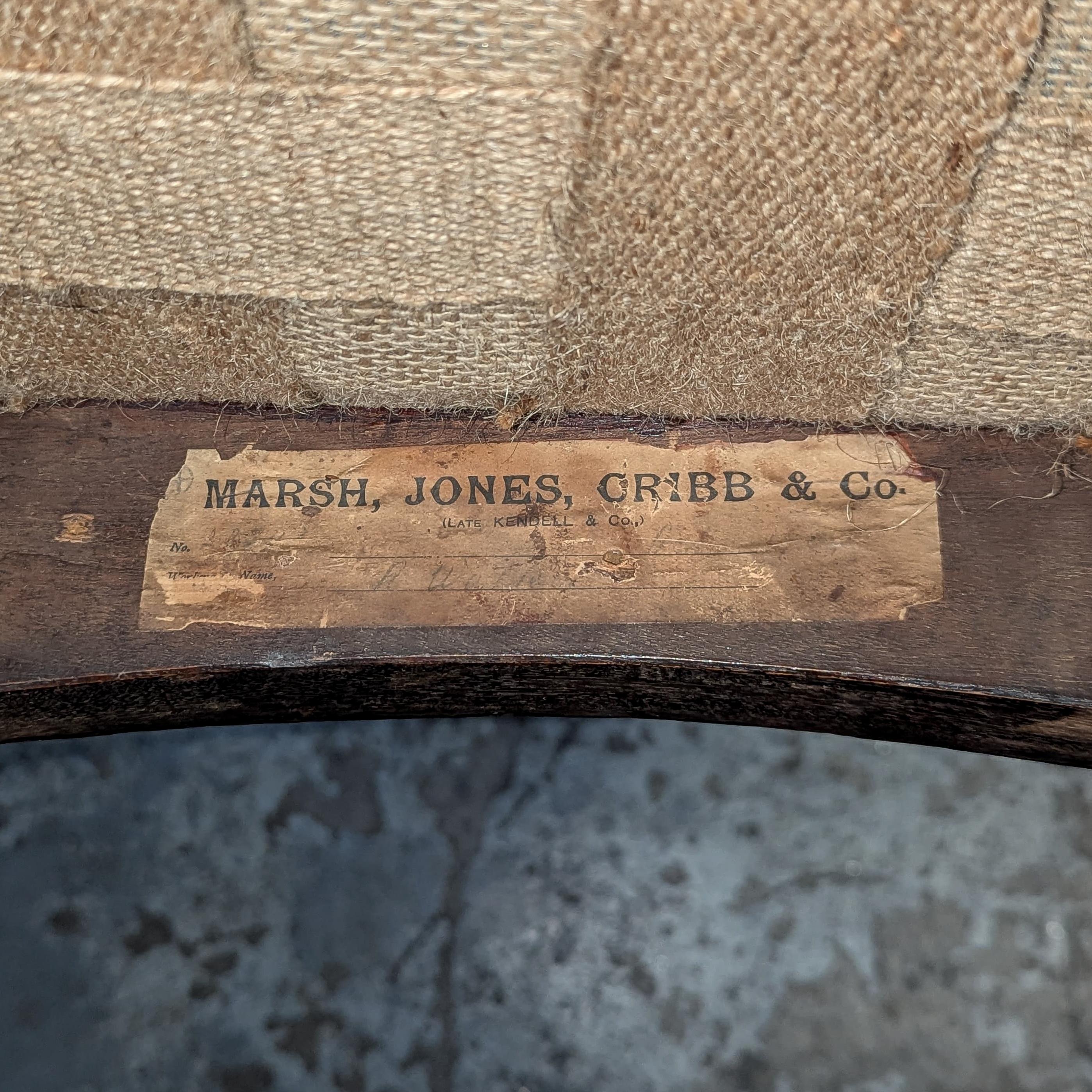 Sedia Argyle di Charles Rennie Mackintosh, Marsh, Jones Cribb & Co. in vendita 10