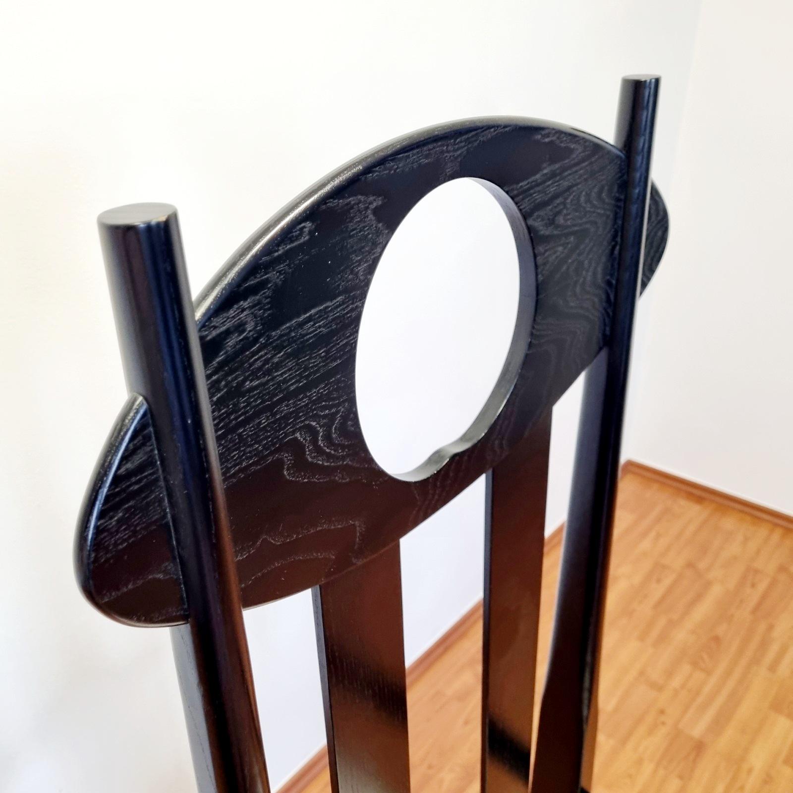Chaises Argyle de Charles.R.Mackintosh, Atelier International Italie des années 90 en vente 5