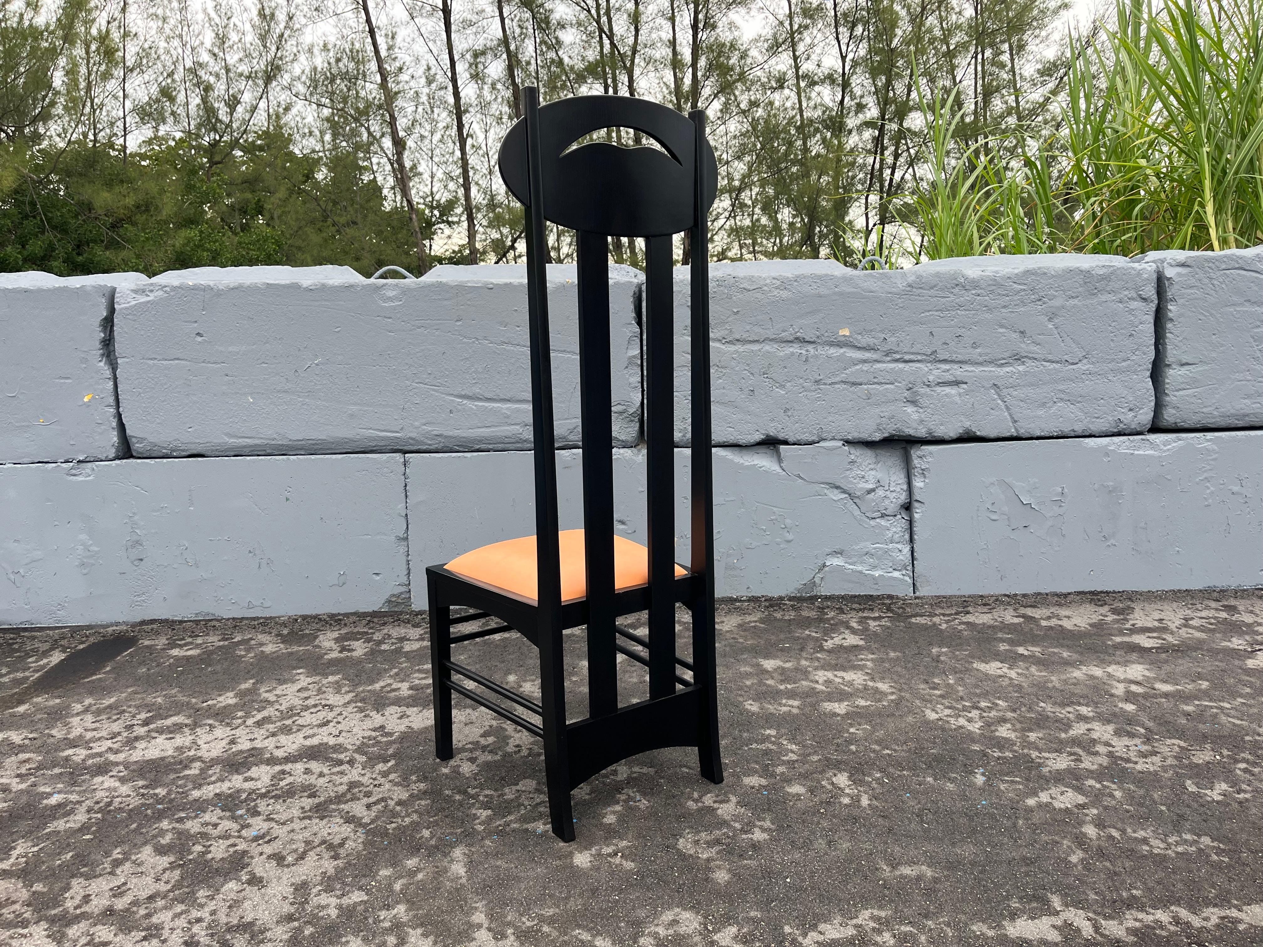 Argyle Highback Chair by Charles Rennie Mackintosh For Sale 3