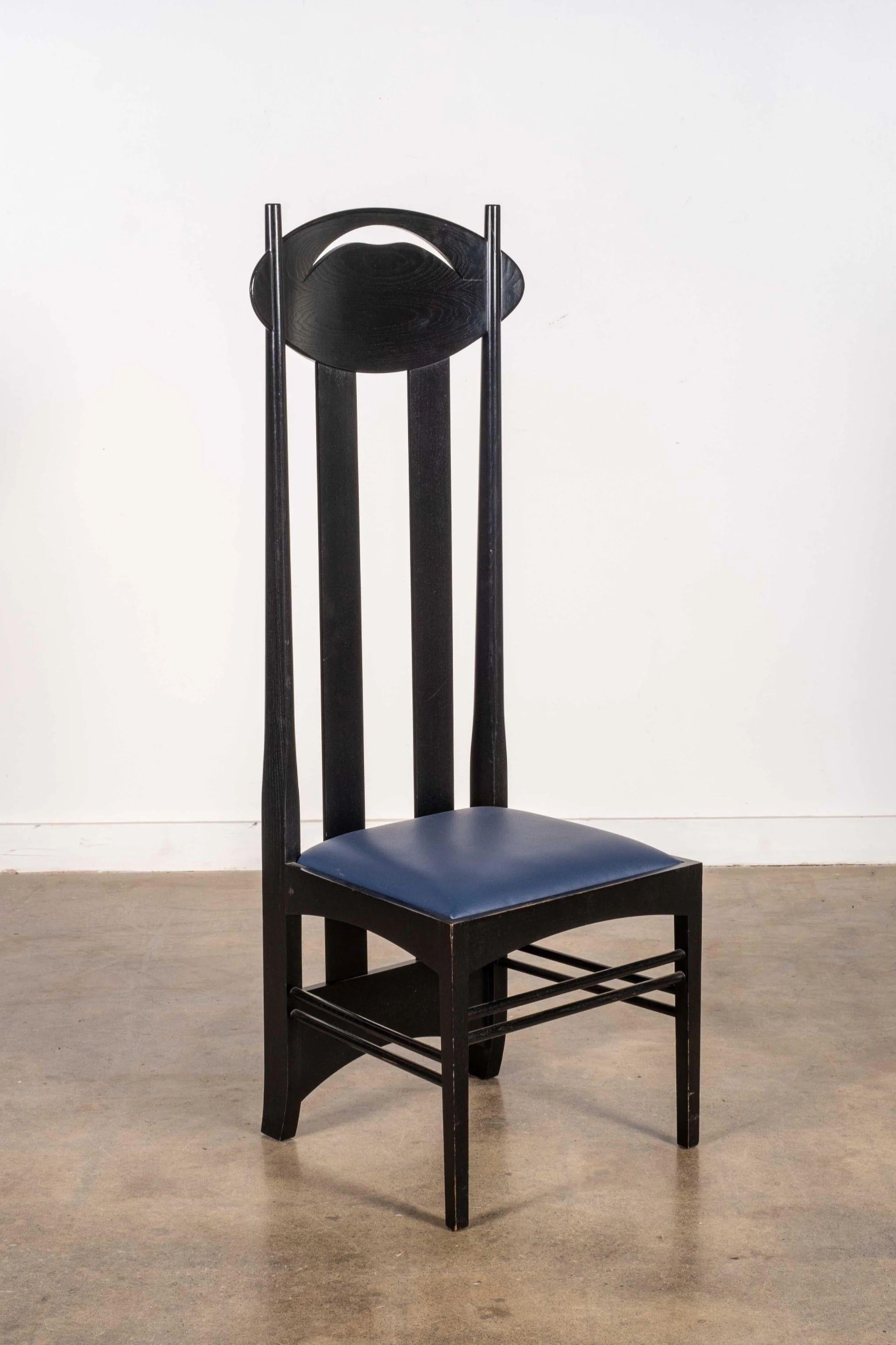 Italiano Sedia Argyle Highback di Charles Charles Rennie Mackintosh in vendita