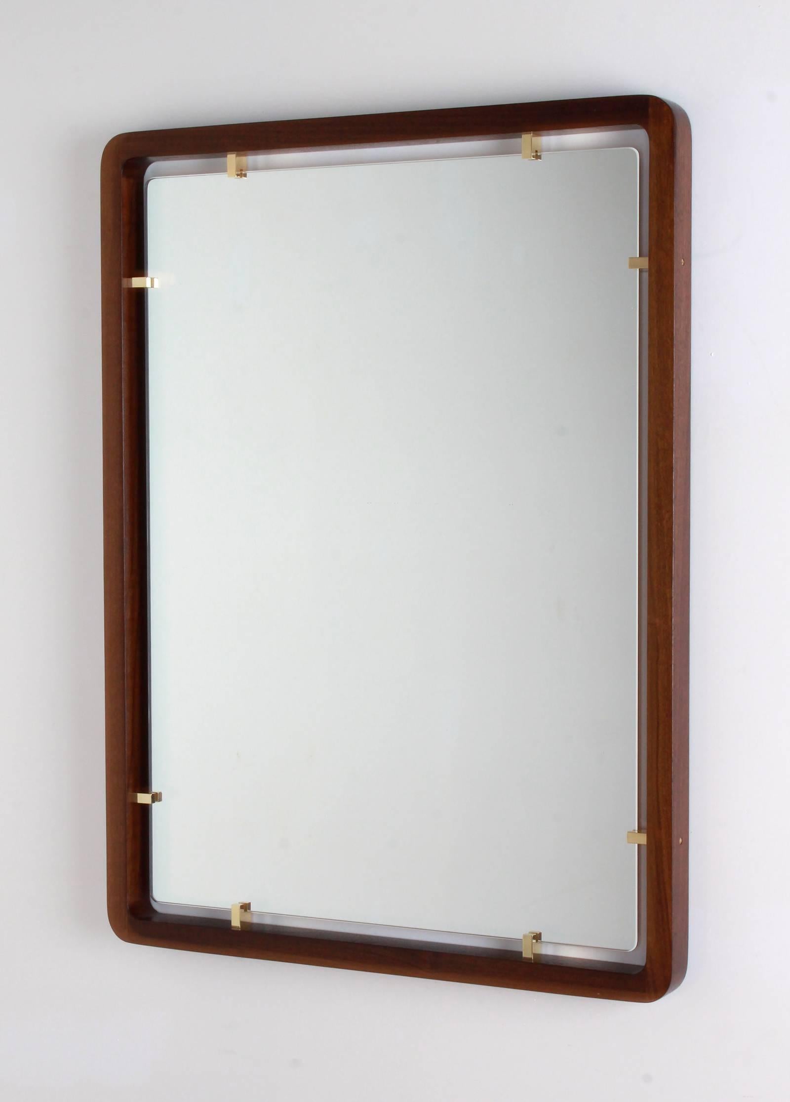 Laiton Miroir Argyle par Orange Furniture en vente