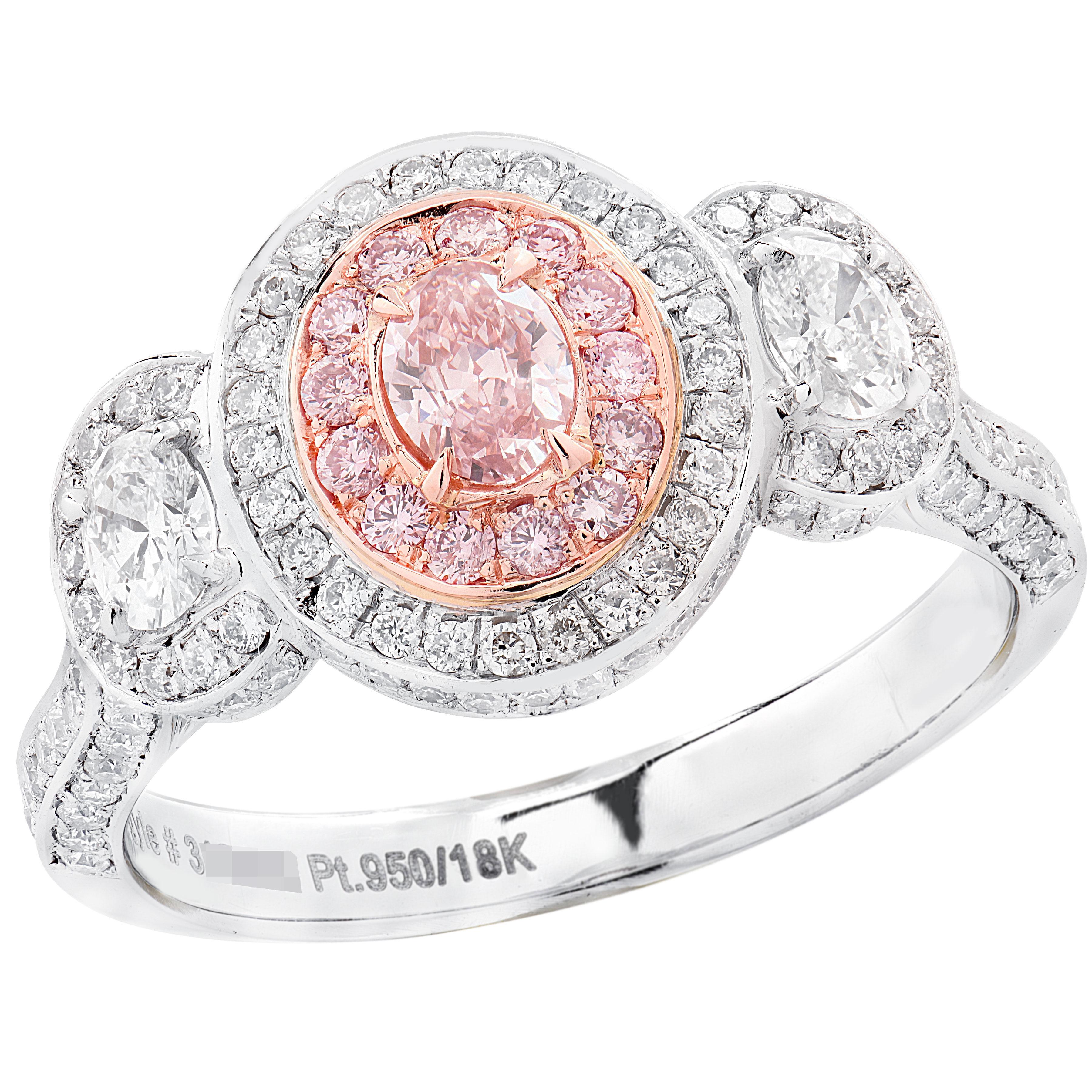 Anello di fidanzamento Argyle Pink Diamond in vendita 1