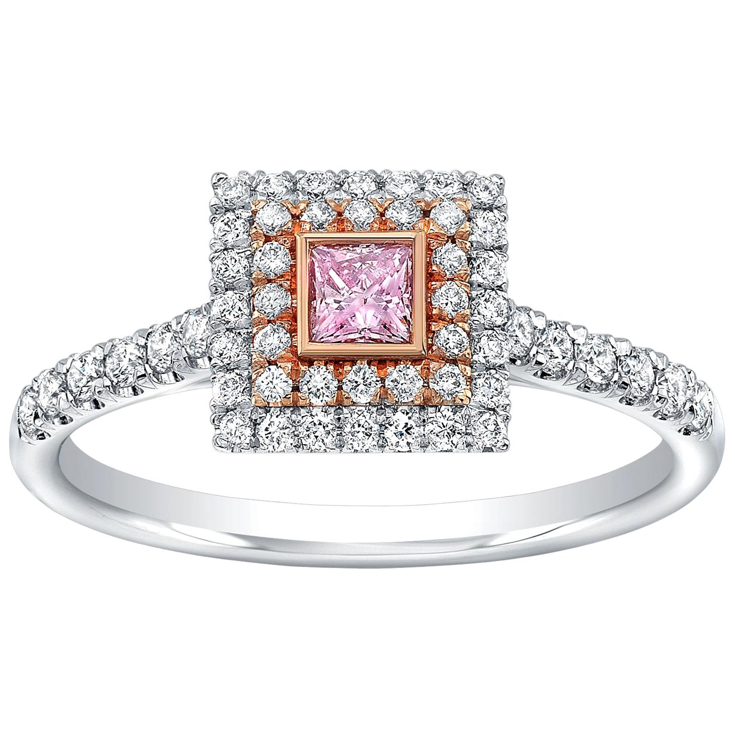 Argyle Pink Diamond Ring For Sale