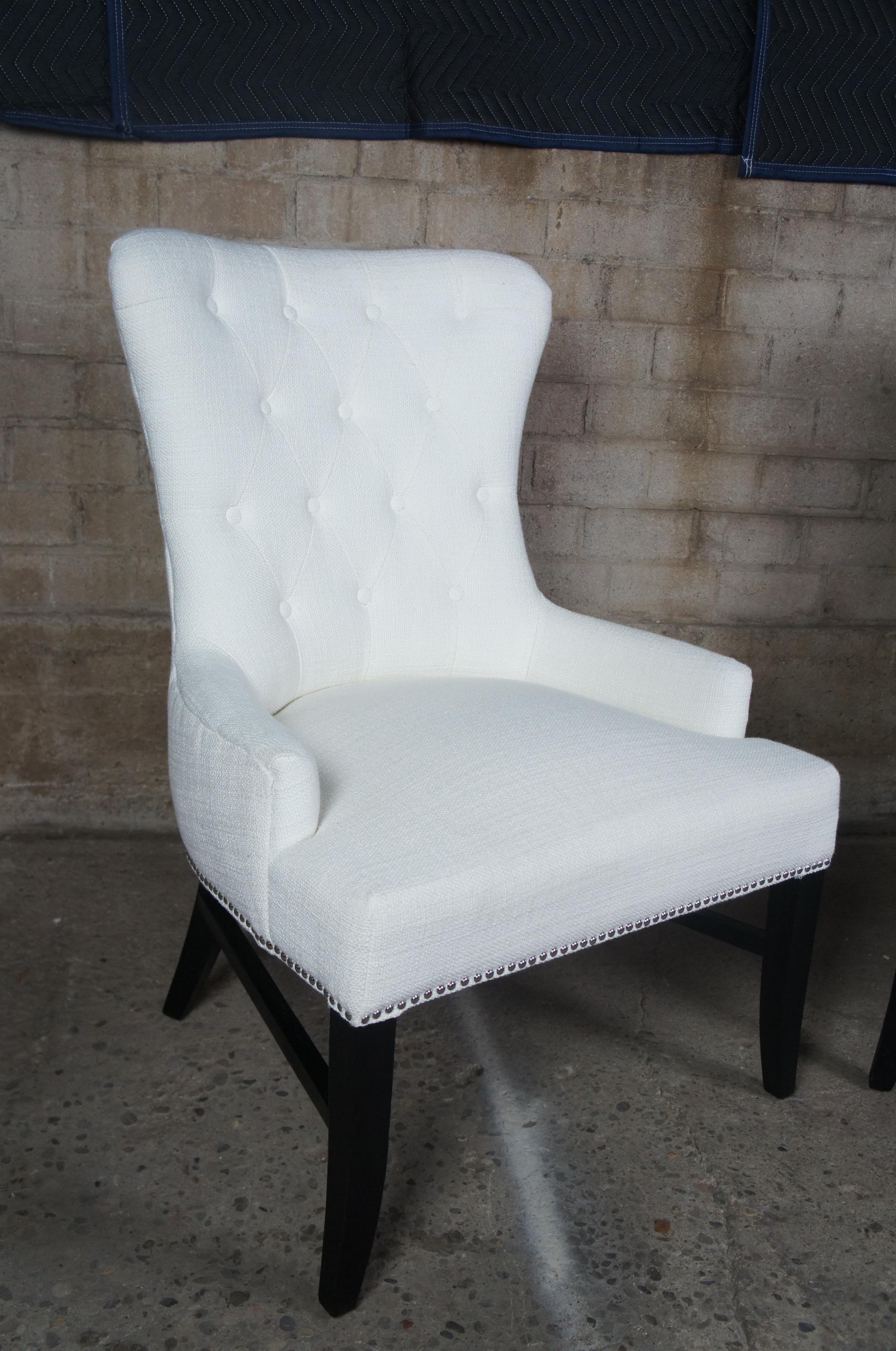 arhaus wingback chair