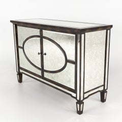 Arhaus Contemporary Mirrored Credenza Buffet