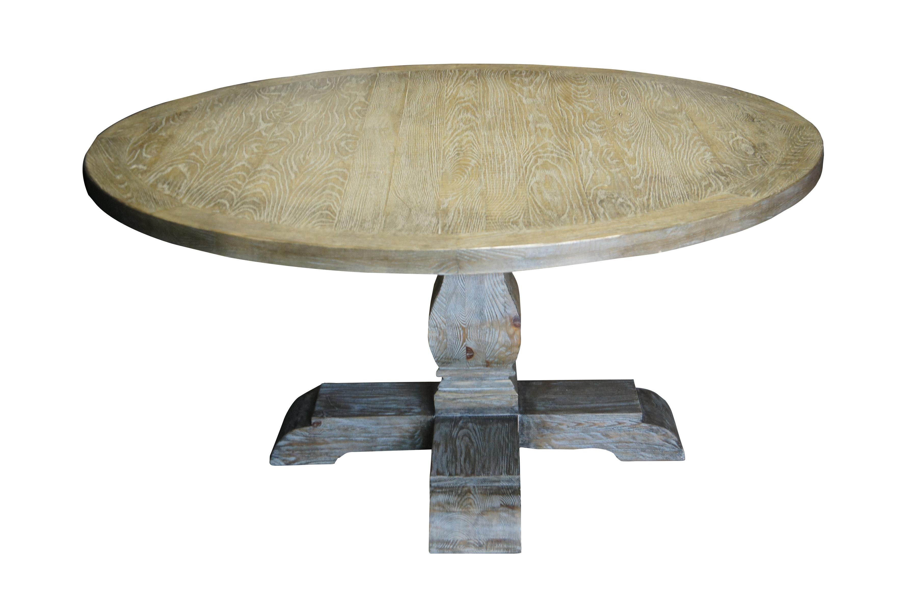 arhaus kensington round dining table