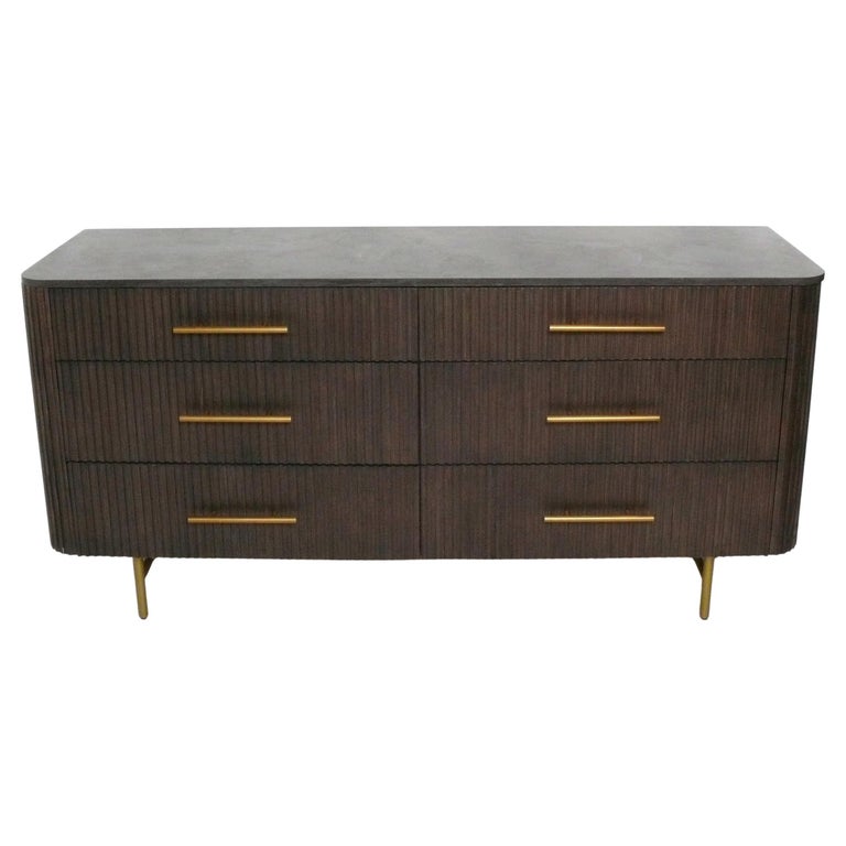 Arhaus Marble Top Six Drawer Chest or Dresser Finnley Model in Mocha and Bluestone For Sale at 1stDibs Arhaus Marble Top Six Drawer Chest or Dresser Finnley Model in Mocha and Bluestone For Sale at 1stDibs