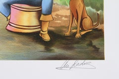 Gypsy Fever, Folk Art Lithograph by Ari Gradus