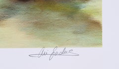 The Bird Man, Volkskunstlithographie von Ari Gradus