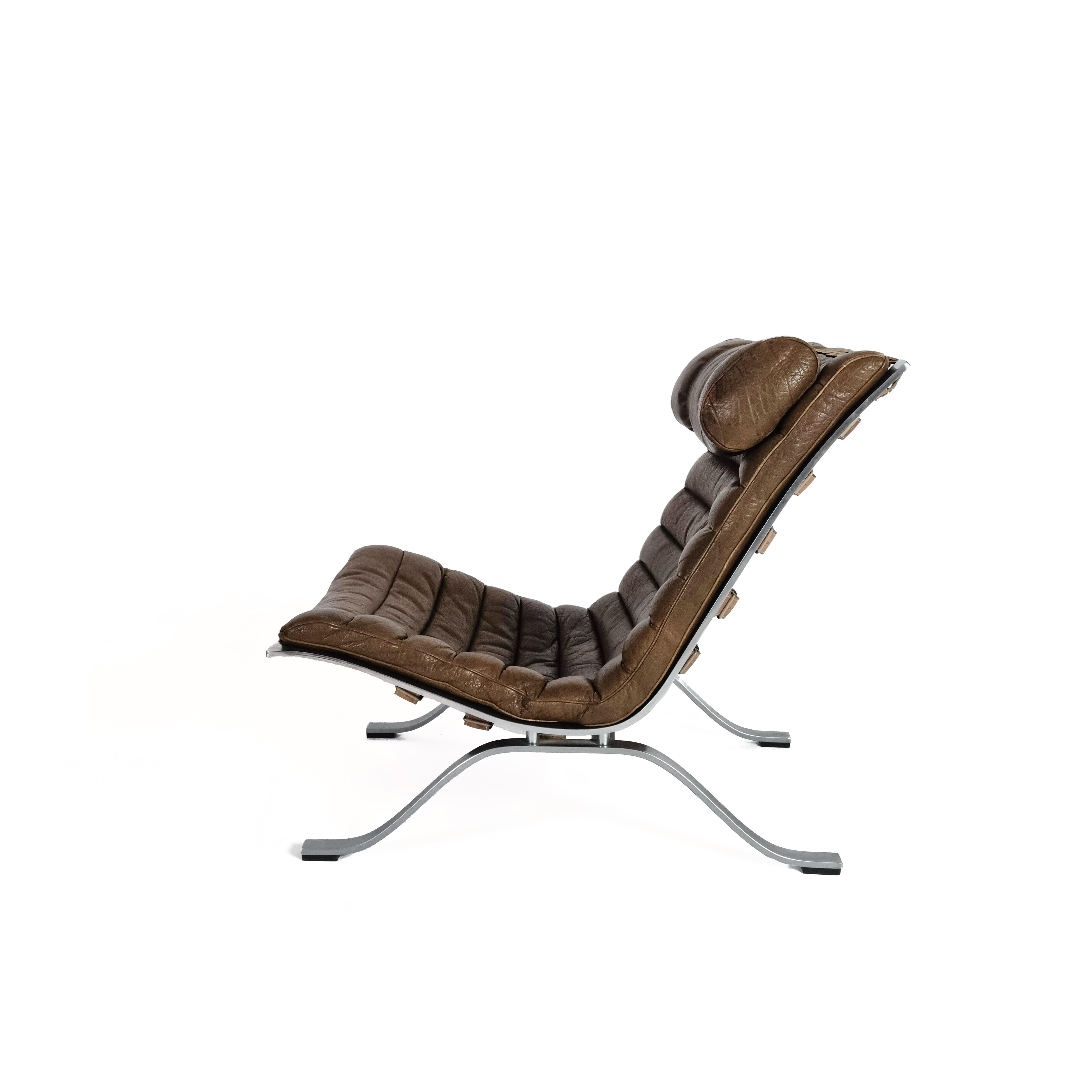 Mid-Century Modern Ari Lounge Chair by Arne Norell, 1960s For Sale
