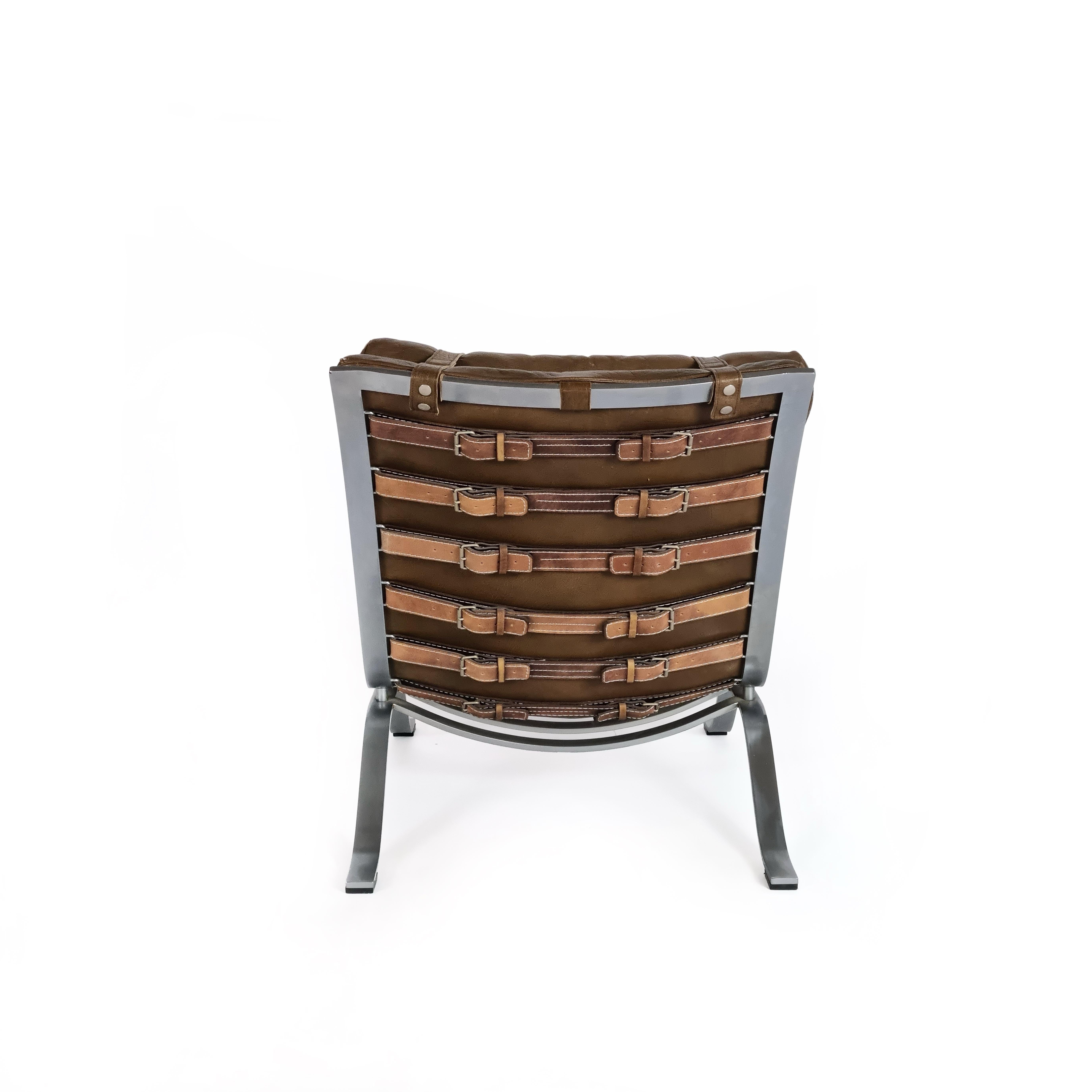Swedish Ari Lounge Chair by Arne Norell, 1960s For Sale